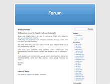 Tablet Screenshot of forum.stoki.de